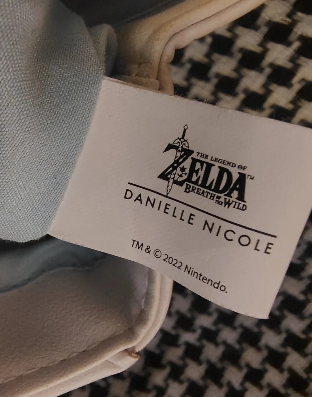 Danielle Nicole Zelda Breath of the Wild Silent Princess MiniBackpack White/Blue